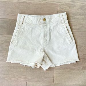 ZARA| High Waist Mom Denim Shorts